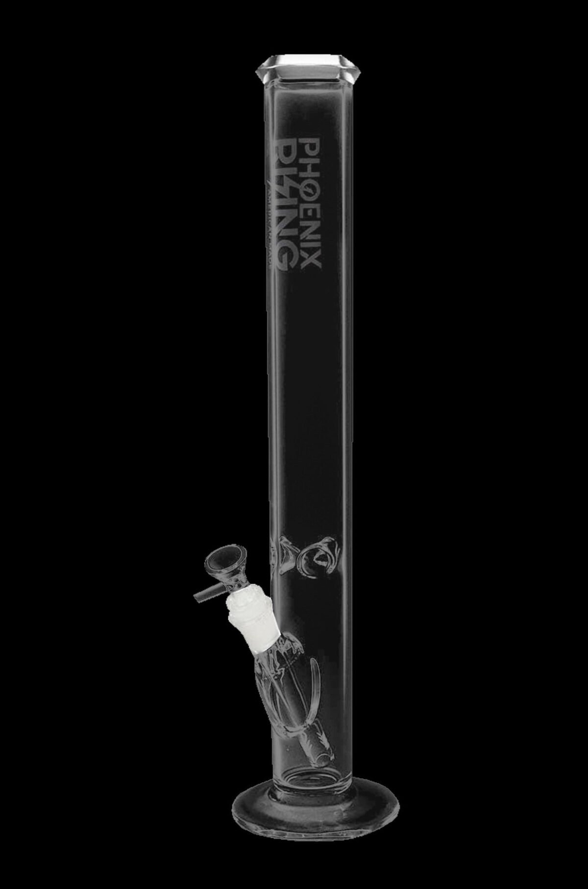 Phoenix Rising Straight Tube Water Pipe