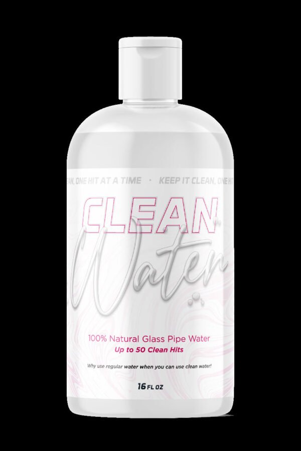 Pink Formula Clean Water Bong Water