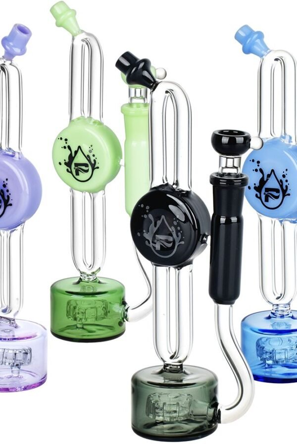 Pulsar Thin Line Glass Water Pipe - 8.5"" / 14mm F