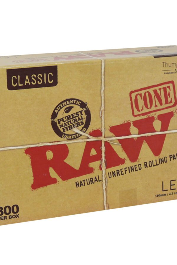 RAW Classic Bulk Lean Cones / 800pc Bulk Box