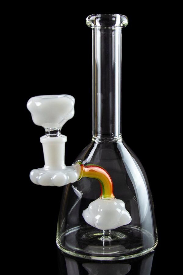 Rainbow Cloud Beaker Bong - Taste the Rainbow