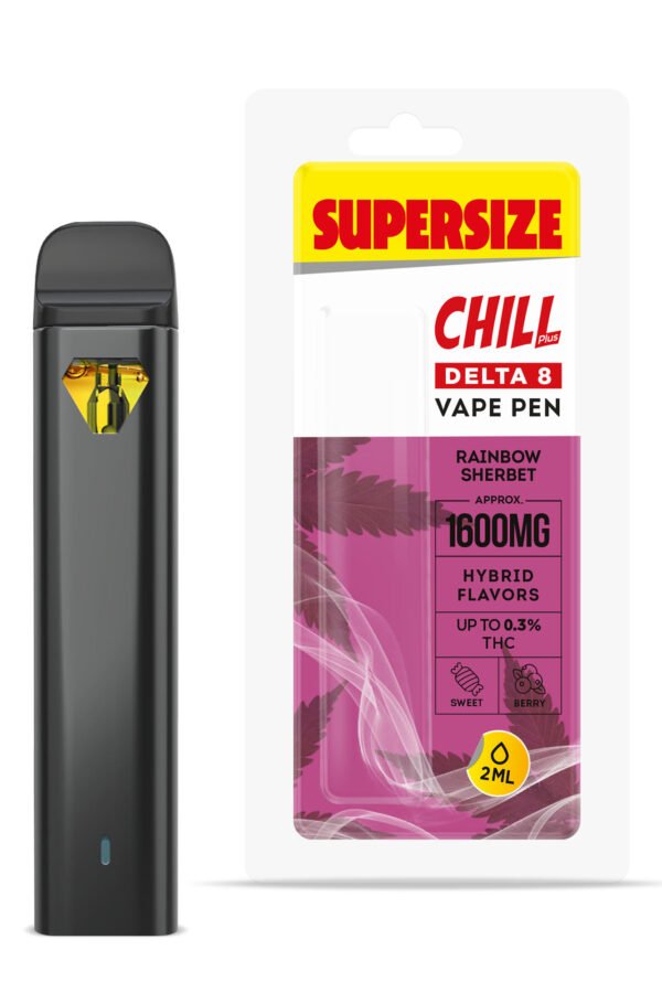 Rainbow Sherbet Delta 8 - Disposable - Chill Plus - 1600mg