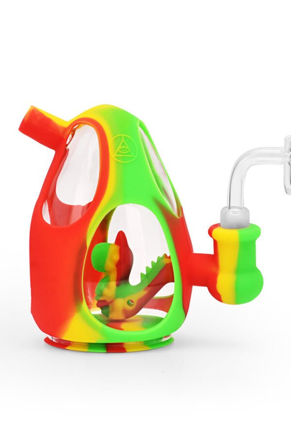 Ritual - 5'' Silicone Yoshi Egg Rig - Rasta
