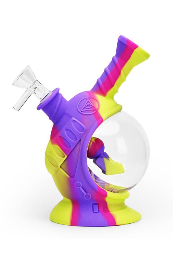 Ritual - 7.5'' Silicone Astro Bubbler - Miami Sunset