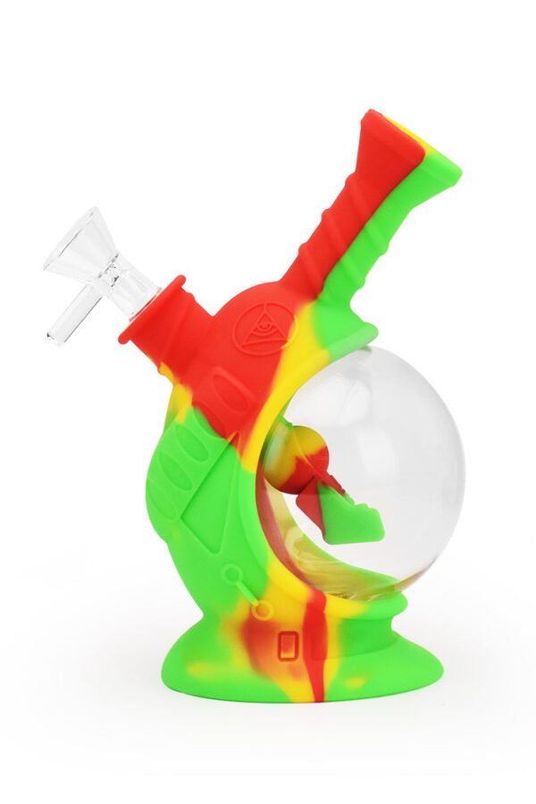 Ritual - 7.5'' Silicone Astro Bubbler - Rasta