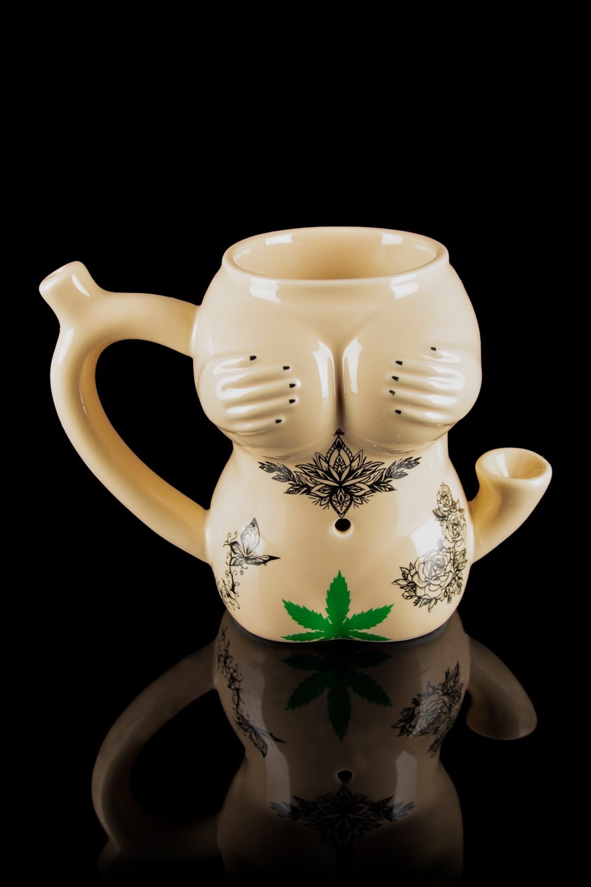 Roast & Toast Tattoo Girl Mug Pipe