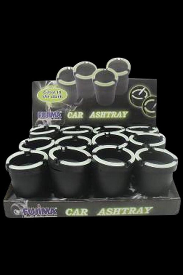 Self-Extinguishing Glow Ashtray - 12 Pack
