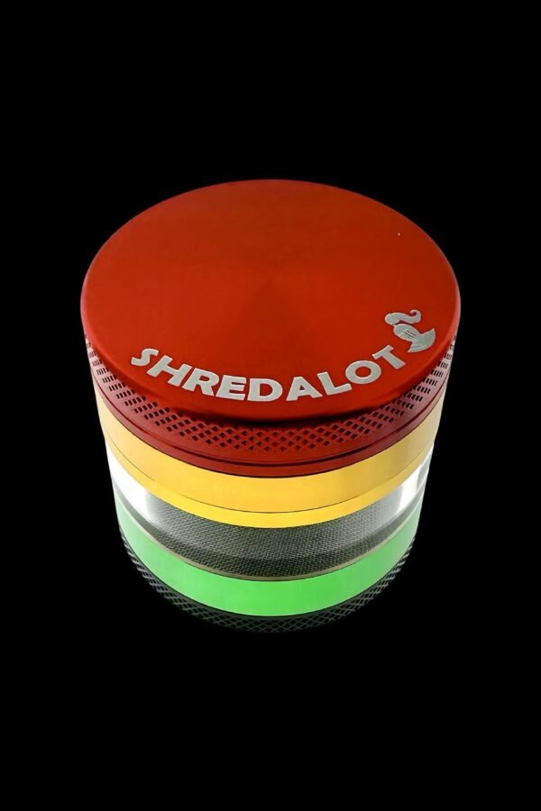 Sir Shredalot Clear Catcher Chamber Grinder