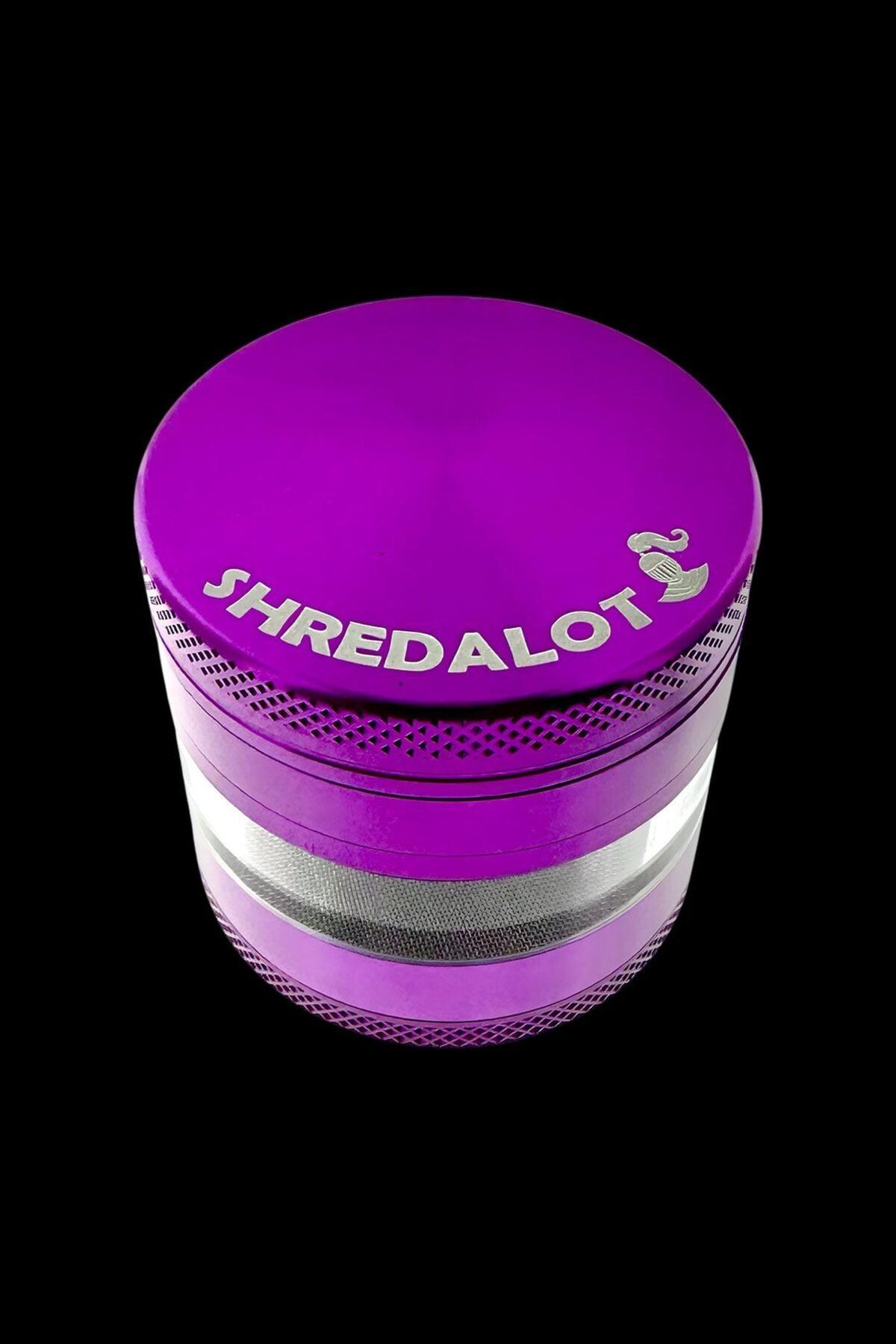 Sir Shredalot Clear Catcher Chamber Grinder