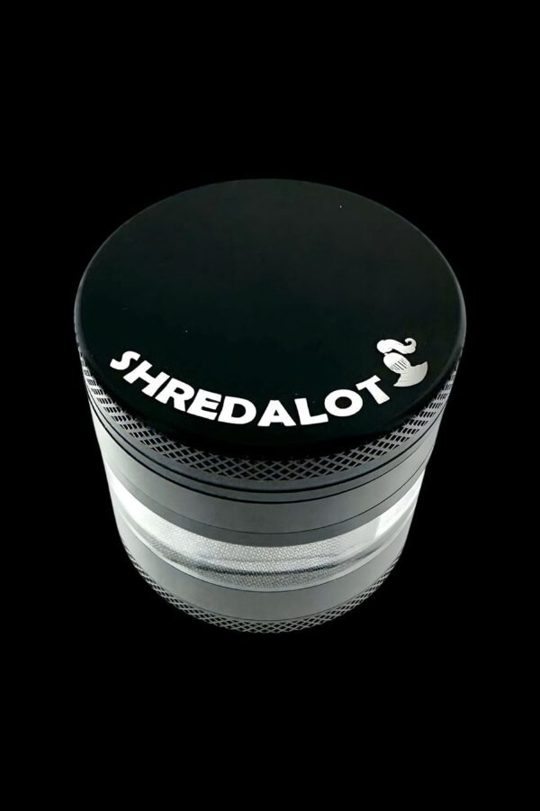 Sir Shredalot Clear Catcher Chamber Grinder