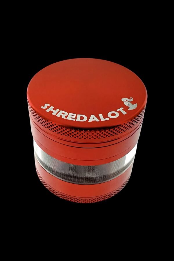 Sir Shredalot Clear Catcher Chamber Grinder