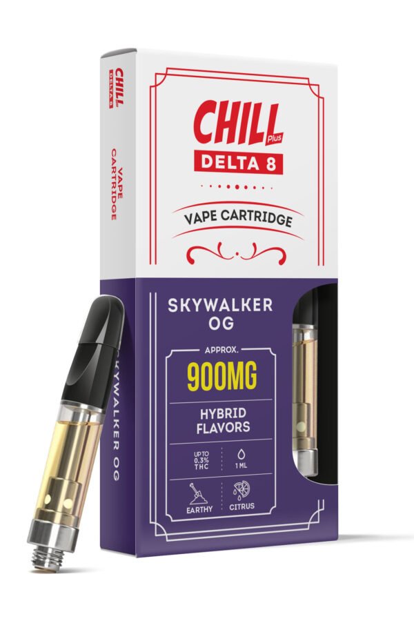 Skywalker OG Delta 8 THC - Cart - 900mg - Chill