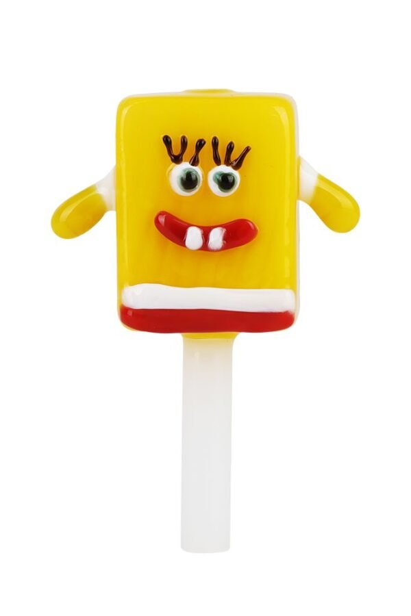 Sponge Bob Glass Hand Pipe - 3.25""