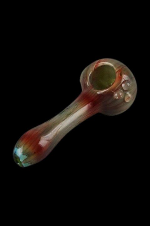 Streaked Spoon Pipe - River Rock
