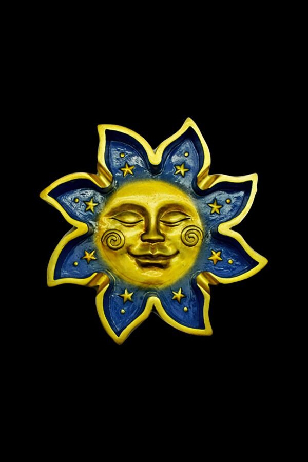 Sunny Satisfaction Hand-Painted Ashtray