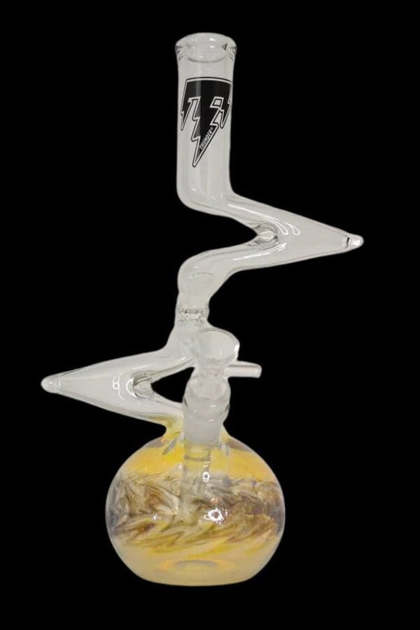 Thunder Glass Three Zong Water Pipe