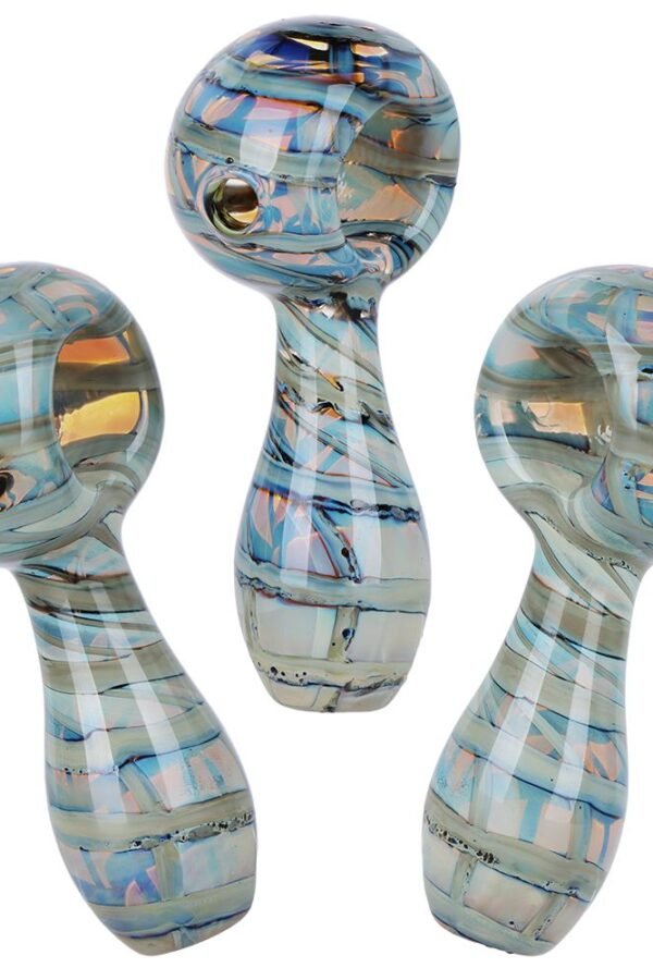 Tranquil Terra Glass Spoon Pipe - 3.25"" / Colors Vary