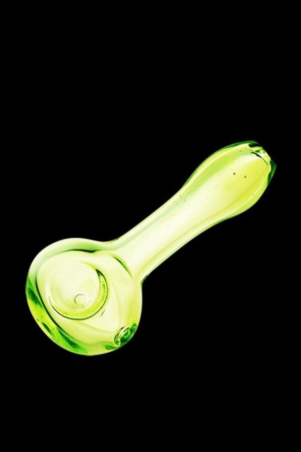 Translucent Spring Green Spoon Pipe