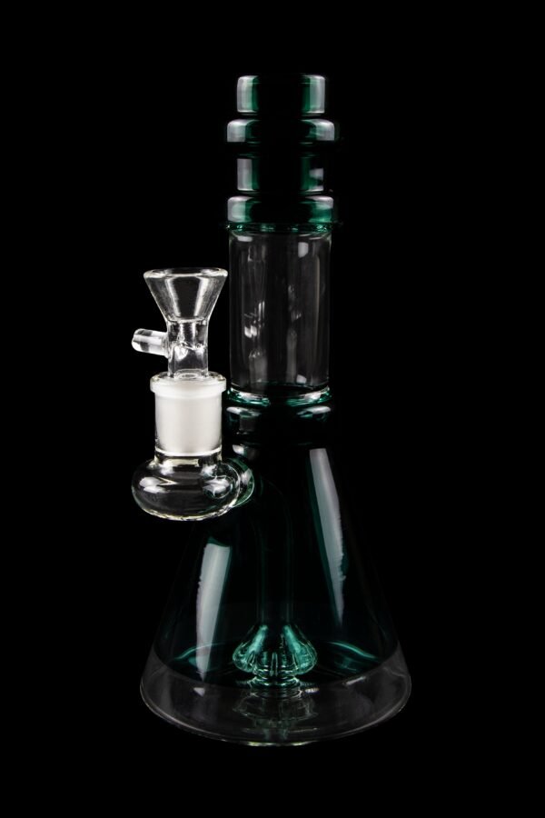 Transparent Neck Water Pipe w/ Bowl & Banger