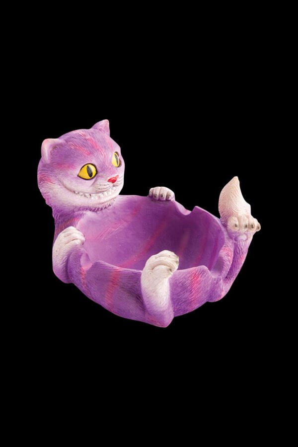 Trippy Cat Polyresin Ashtray