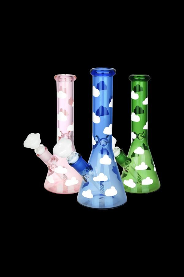 Up in the Clouds Beaker Water Pipe