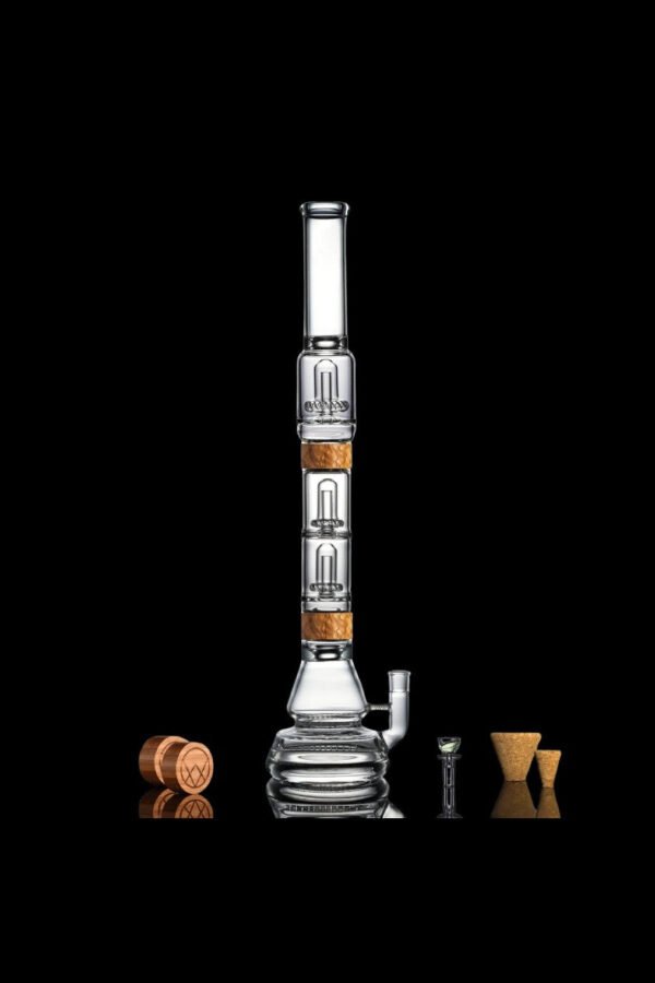VITAE Glass Voyager + Dual Perc Bong