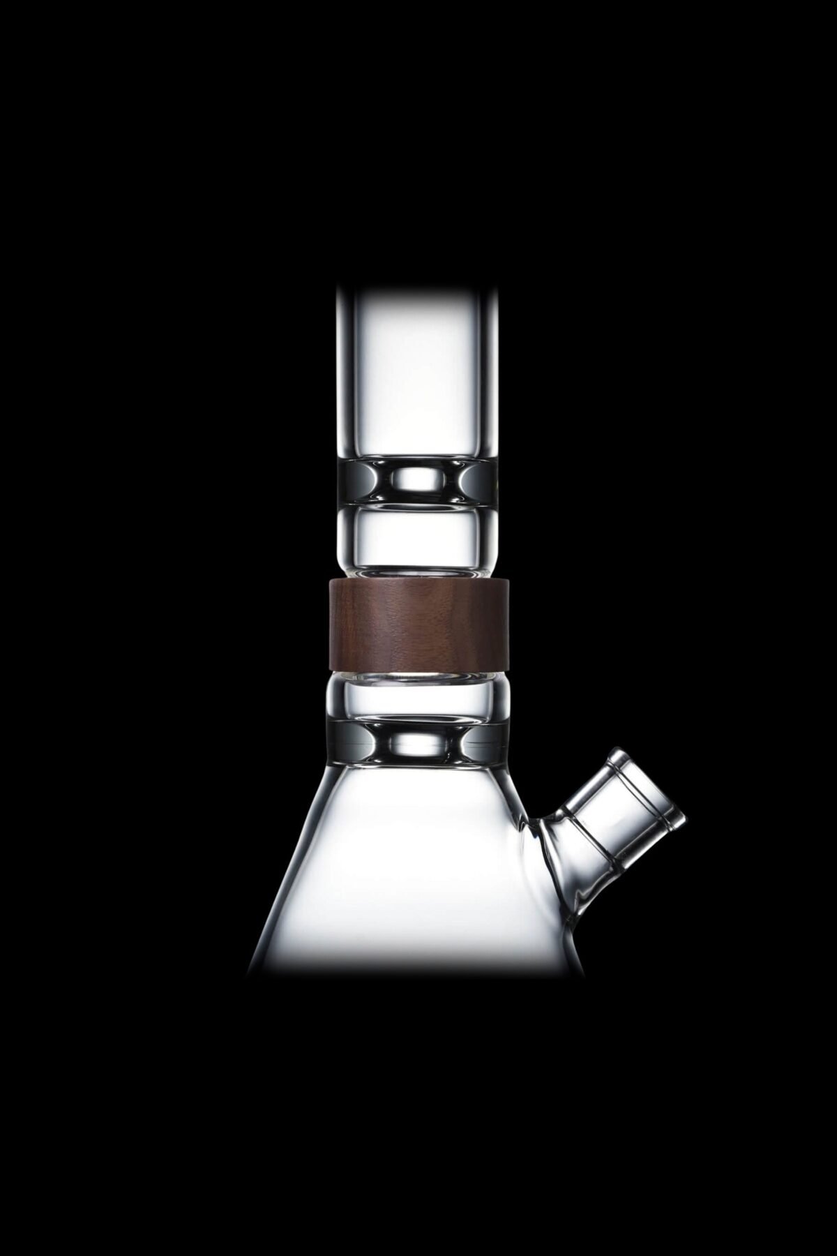 VITAE Glass Walnut Ring