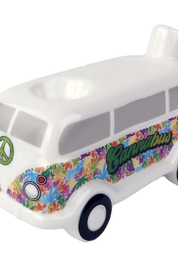 Wacky Bowlz Cannabus Ceramic Pipe - 4.5""