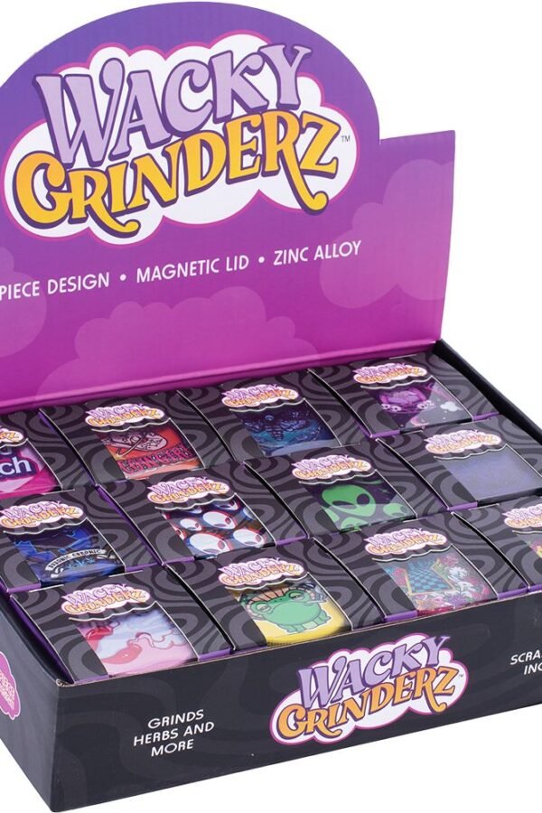 Wacky Grinders Fully Wacky Assortment - 2"" / 4pc /12ct