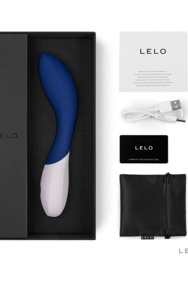 LELO MONA Wave Rechargeable G-Spot Vibrator Midnight Blue