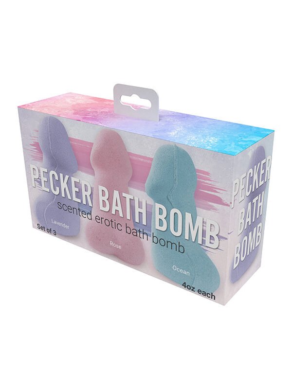 Pecker Bath Bomb - 3Pk. Jasmine Scented