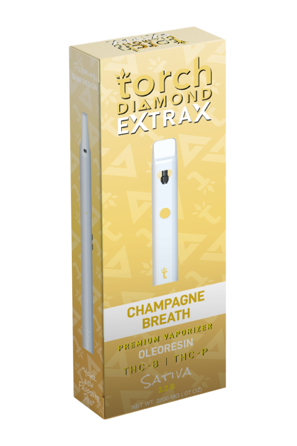 Champagne Breath Torch Diamond Extrax Disposable