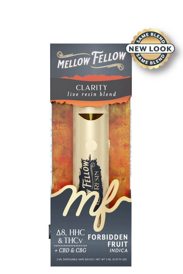 Clarity Blend 2ml Live Resin Disposable Vape - Forbidden Fruit (Indica)