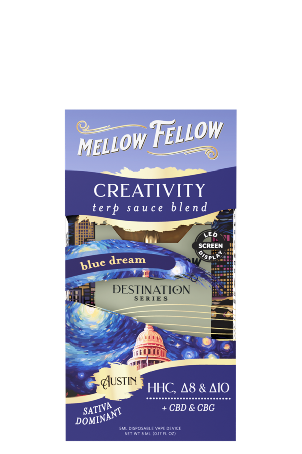 Creativity Blend Austin - Terp Sauce 5ml Disposable Vape - Blue Dream (Sativa Dom.)