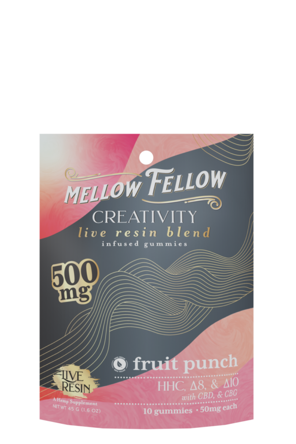 Creativity Blend Live Resin M-Fusions Edibles Fruit Punch 500mg