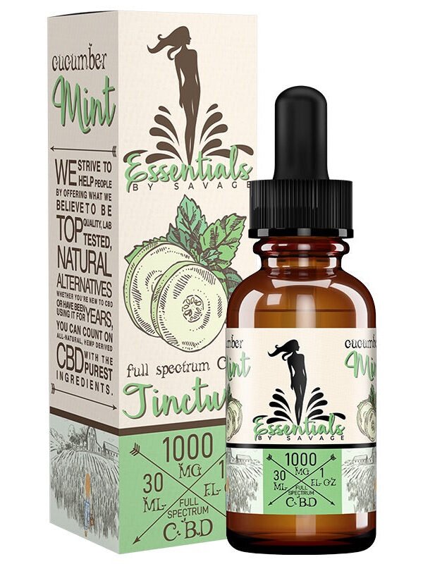 Cucumber Mint Full Spectrum CBD Tincture