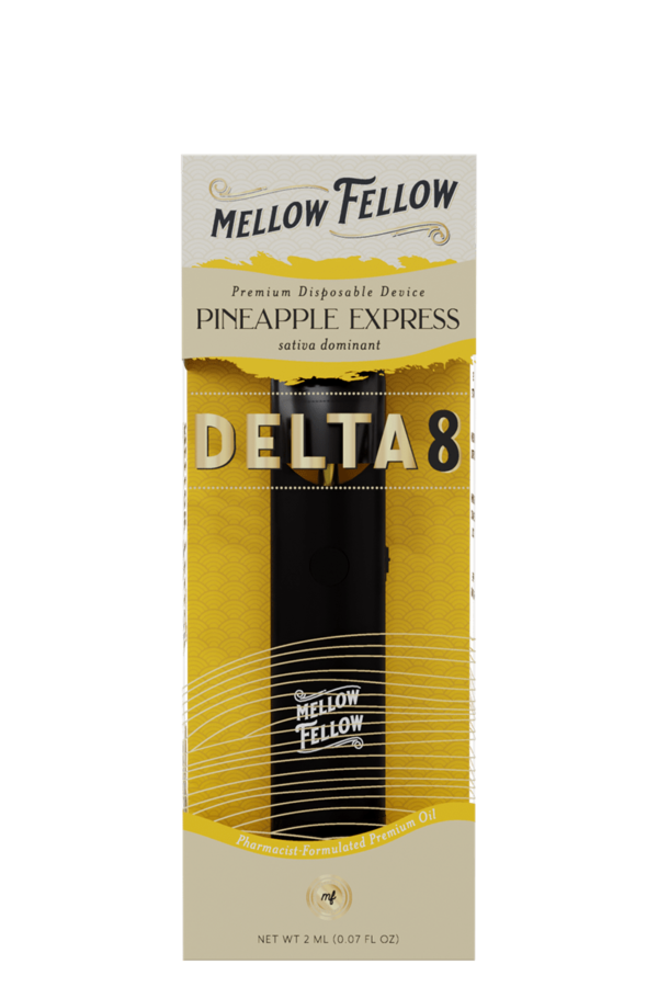 Delta 8 Premium 2ML Disposable Vape - Pineapple Express (Sativa Dominant)