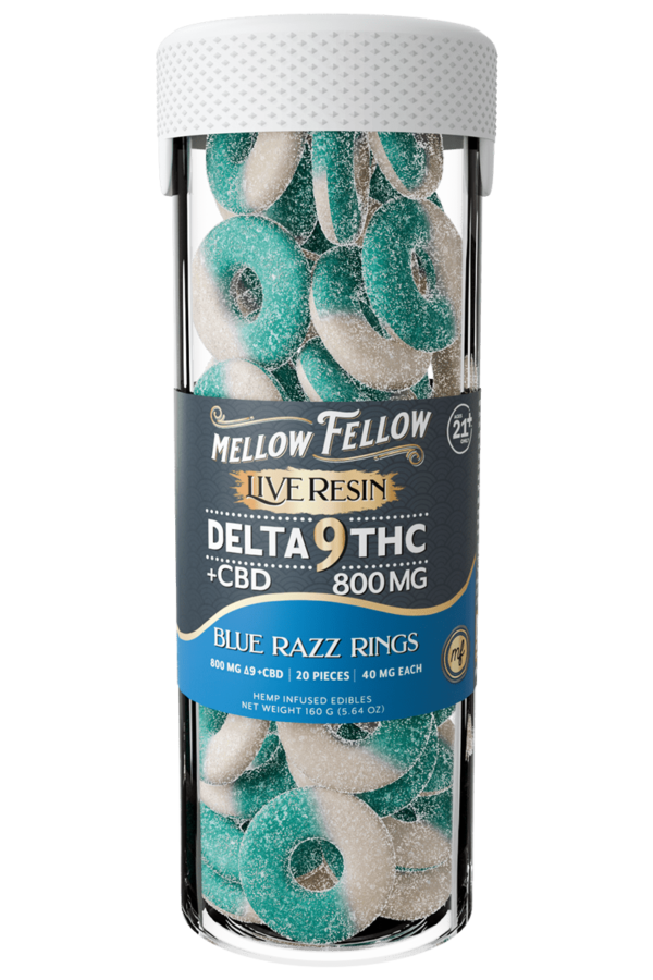 Delta 9 Live Resin Blue Razz Rings