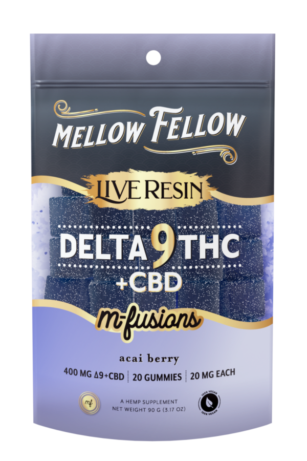 Delta 9 Live Resin Edibles 400mg - Acai