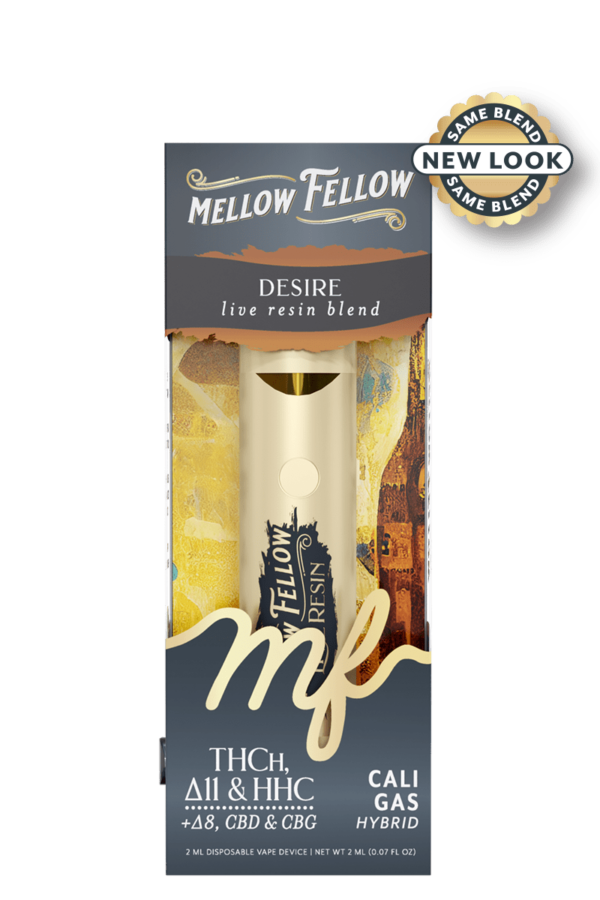 Desire Blend 2ml Live Resin Disposable Vape - Cali Gas (Hybrid)