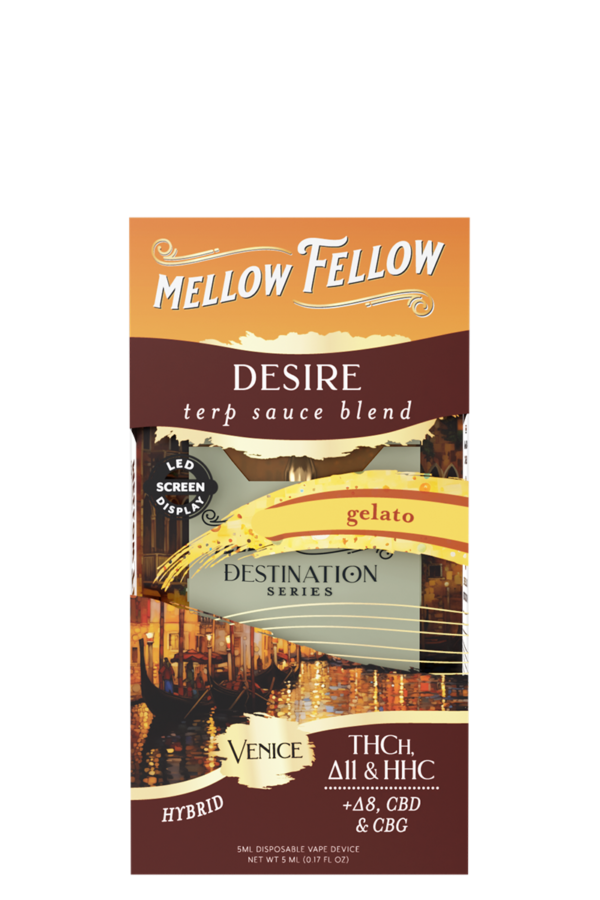 Desire Blend Venice - Terp Sauce 5ml Disposable Vape - Gelato (Hybrid)
