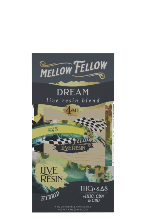 Dream Blend 4ml Live Resin Disposable Vape - GG5 (Hybrid)