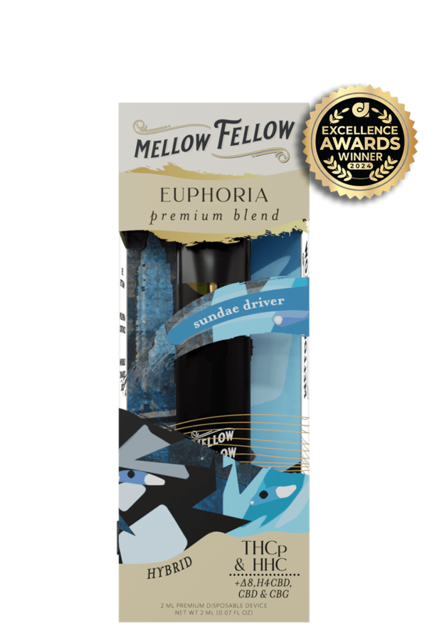 Euphoria Blend 2ml Disposable Vape - Sundae Driver (Hybrid)