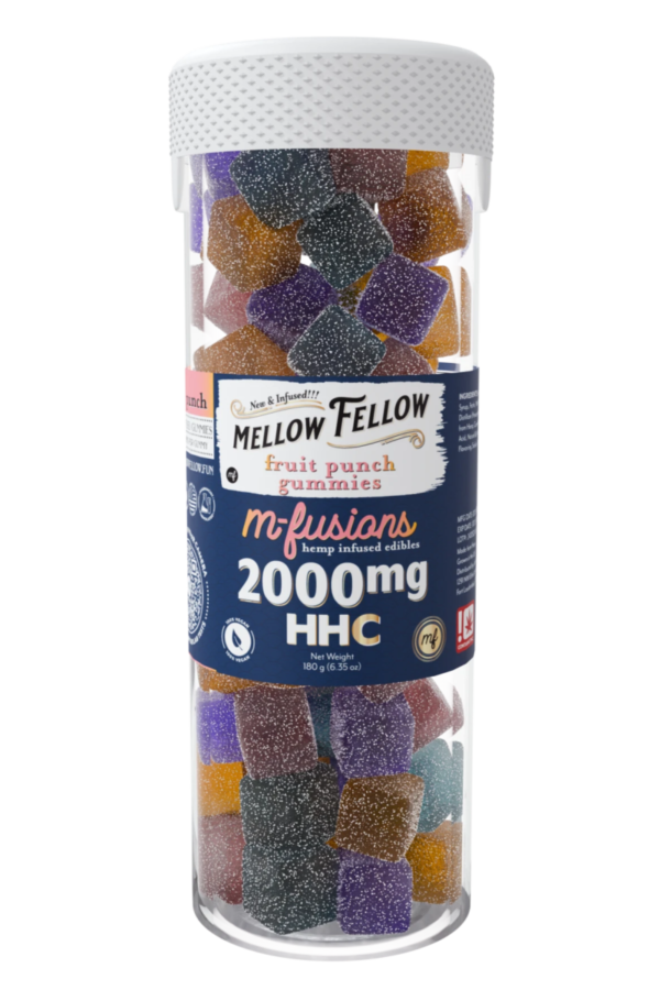 HHC M-Fusions Fruit Punch Gummies - 40 Ct. 2000mg