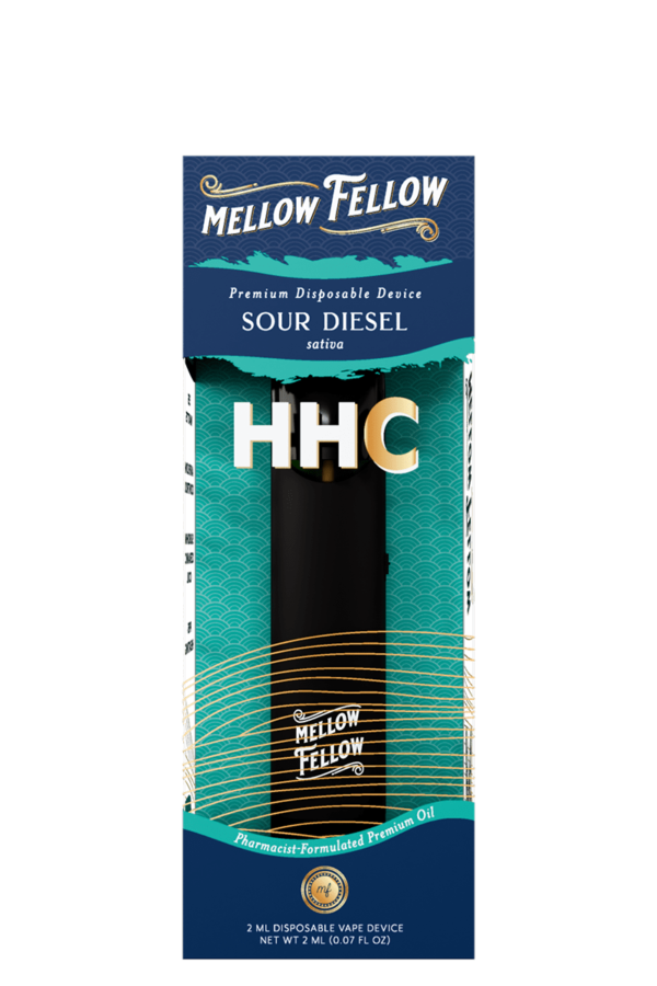 HHC Premium 2ml Disposable Vape - Sour Diesel (Sativa)