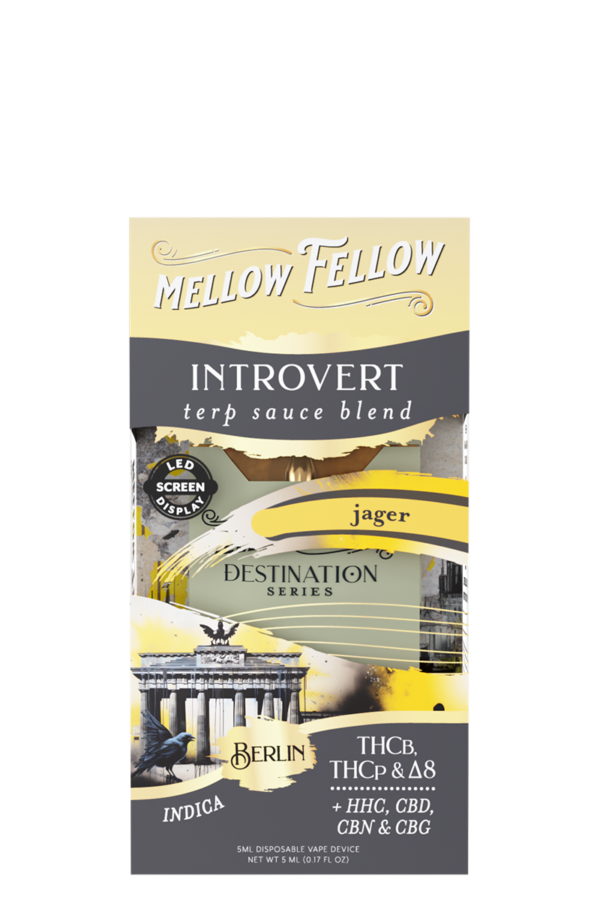 Introvert Blend Berlin - Terp Sauce 5ml Disposable Vape - Jager (Indica)
