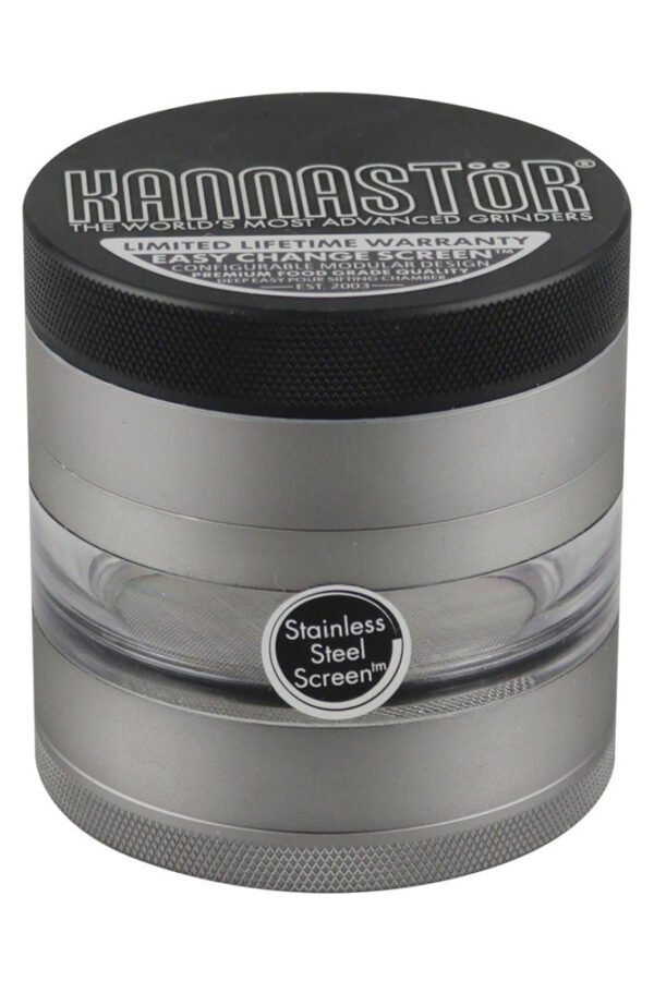 Kannastor Multi Chamber Grinder - 2.5"" / Gunmetal