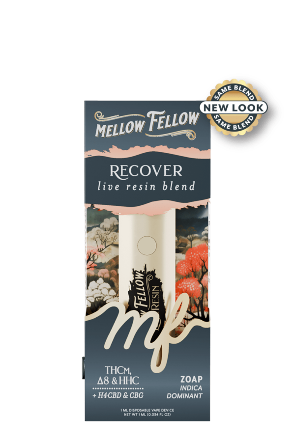 Recover Blend - Destination: Kyoto - Live Resin 1ml Disposable Vape - Zoap (Indica Dominant)