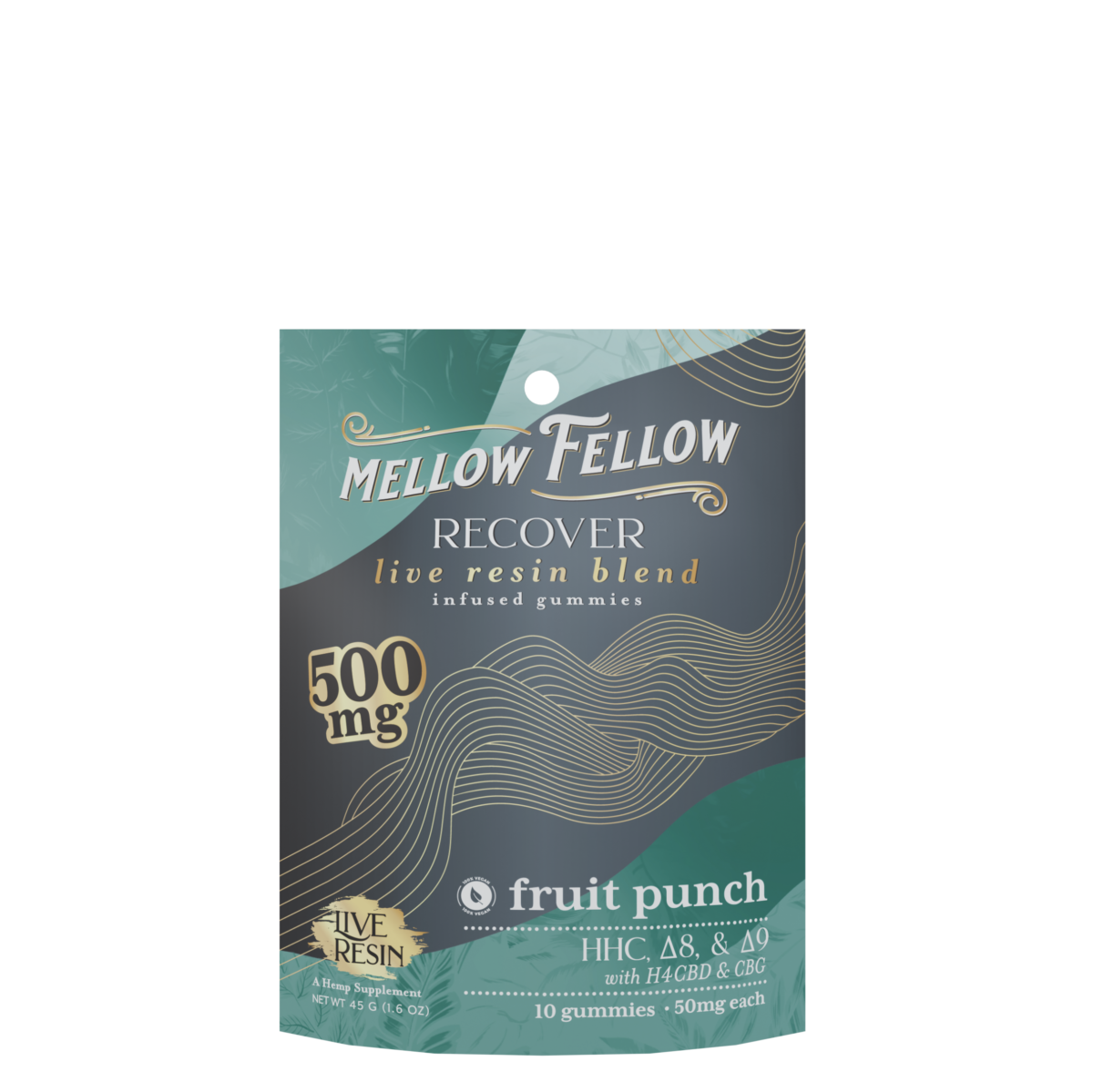 Recover Blend Live Resin M-Fusions Edibles Fruit Punch 500mg