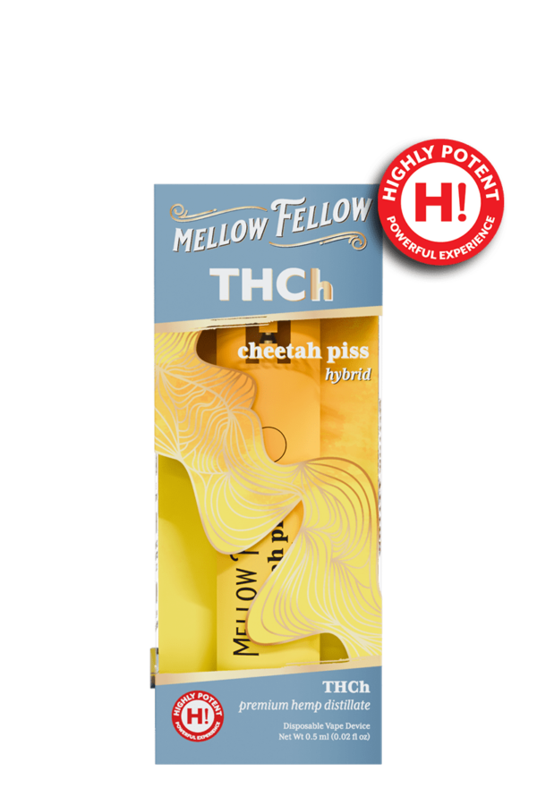 THCh 0.5g Disposable Vape - Cheetah Piss (Hybrid)